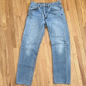 Levi's Light Blue Straight Jeans